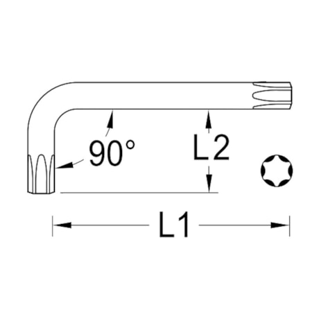 Chave Torx L T8 43TX-T8 GEDORE-ec42c3c4-574f-4bac-a23e-45d325de37d4