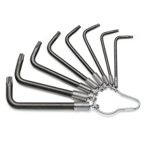 Chave Torx L t9 a T40 8pcs Chaveiro 97TX/ST8 BETA-66222974-89ca-42a6-aafc-1064b1ed2e97