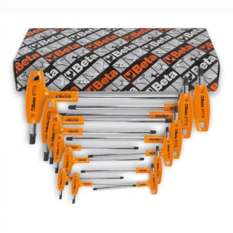 Chave Torx T t6 a T50 13pcs 97TTX/S13 BETA
