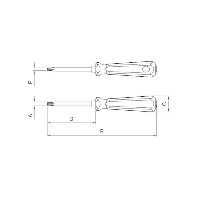 Chave Torx T40 44350/040 TRAMONTINA PRO-888ff952-74c4-47d9-85d8-33e10173cf00