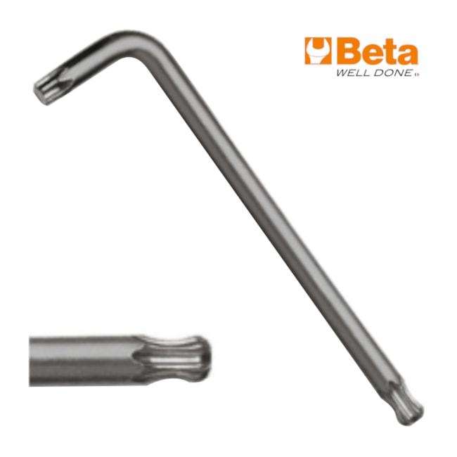 Chave Torx Tipo L Abaulada T20 97BTX BETA-827f7908-f406-4bad-8ce8-8d977e6fb37a