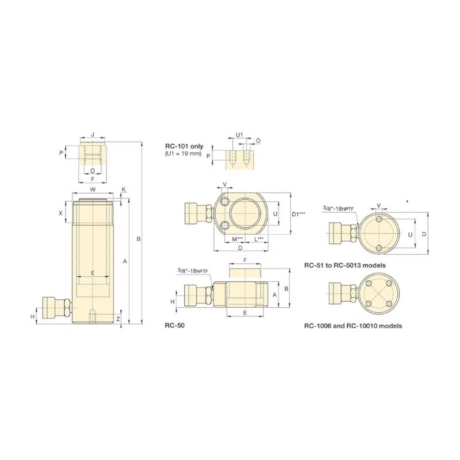 Cilindro Hidráulico 10 Toneladas Curso 203mm Simples Ação RC108 ENERPAC-4bffb1b1-b4fd-4052-ae4f-661f7b47dc8f