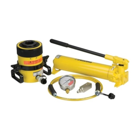 Cilindro Hidráulico 60 Toneladas com Conjunto de Bomba Manual SCH603H ENERPAC