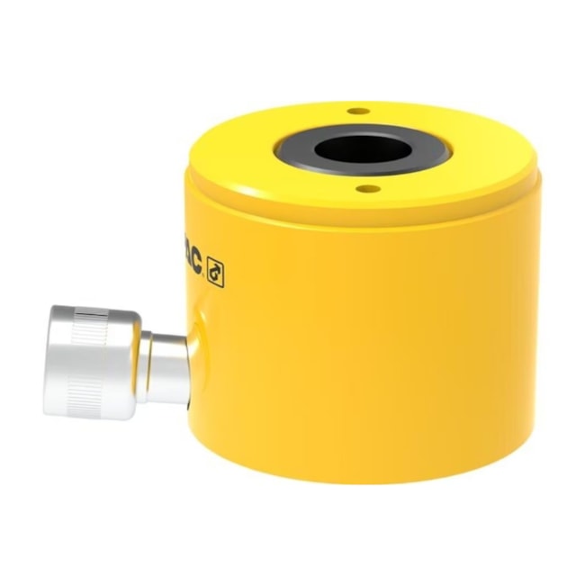 Cilindro Hidráulico com Haste Vazada 12 Toneladas Curso 8mm Simples Ação RCH120 ENERPAC-b7c7dd55-34c7-47f2-84e1-7d18b21dfa17
