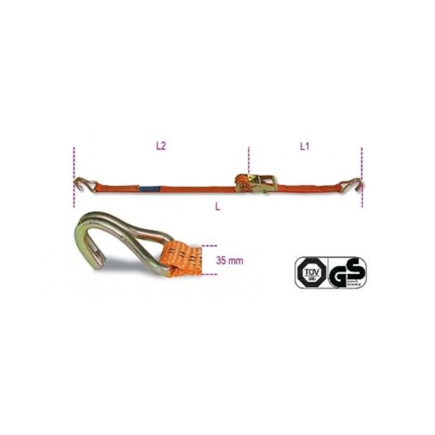 Cinta Amarração de Carga Catracada 1 TON x 7.6 Metros 8181 ROBUR-779d693a-086f-4fd0-80cf-de9ed5df5f29