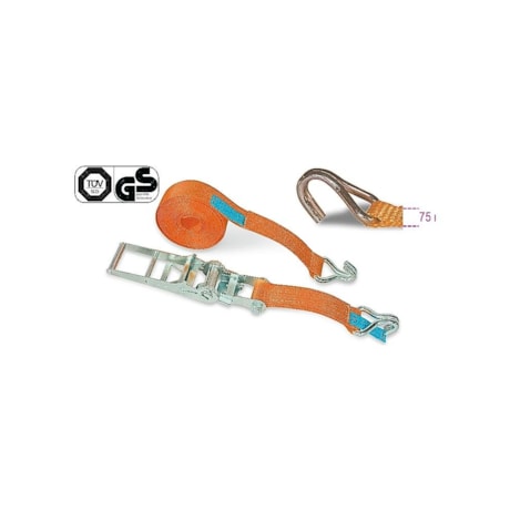 Cinta Amarração de Carga Catracada com Gancho 5 TON x 12.5 Metros Alta Tenacidade 8183 ROBUR-d898a91c-564f-4bdc-a409-e2ce598f7b63