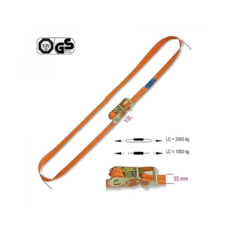 Cinta Amarração de Carga Circular Catracada 1 TON x 5 Metros Olhal 8186 ROBUR-3ebaf5ac-a6d3-4f84-81ff-029938e6f344