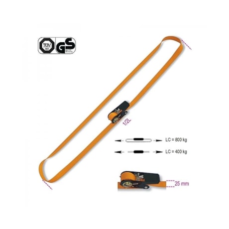 Cinta Amarração Esticador de Carga Circular Catracada 0.5 TON x 1.5 Metro 8188C ROBUR-2d70367a-69b7-40b8-9893-2fc19aab121a