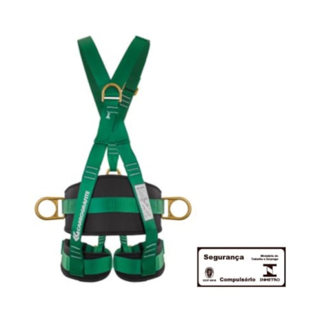 Cinta de Segurança Paraquedista EVOLUTION 3P 010435010 CARBOGRAFITE-de094e42-18aa-4460-bcd4-5f7c7f243c3b