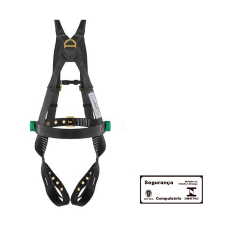 Cinta de Segurança Paraquedista EVOLUTION 4P 010482910 CARBOGRAFITE-f99f48e1-951b-4896-93f3-5867a7c04897