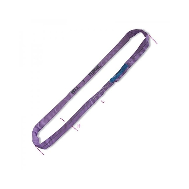 Cinta Elevação Carga Circular 1TON x 3 Metros 8170 ROBUR-677eb2a1-df6e-47f0-b9ee-bd6ad6f621ba