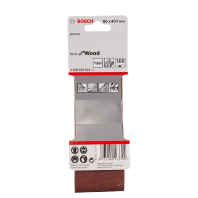 Cinta Lixa Madeira 400x60mm Gr 100 3275 com 3 Peças 2608606003 BOSCH-6373f3d9-a6ee-4d7d-93c8-2436e7295130