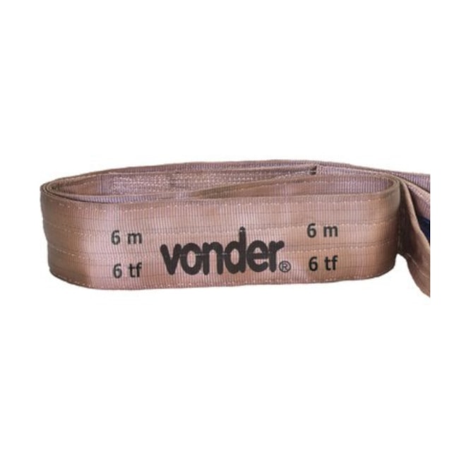 Cinta para Elevação de Cargas para 6 Toneladas 180mm x 6 Metros CE 660 VONDER-4555a45c-bcd4-470c-a2f1-5685ffcb7609