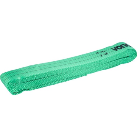Cinta Plana sem fim (tipo anel) para Elevação de Cargas 7:1 4,0 M 2 tf Verde 8014402060 VONDER-3c113f37-f6a3-42cf-b1c8-203dcb07f273