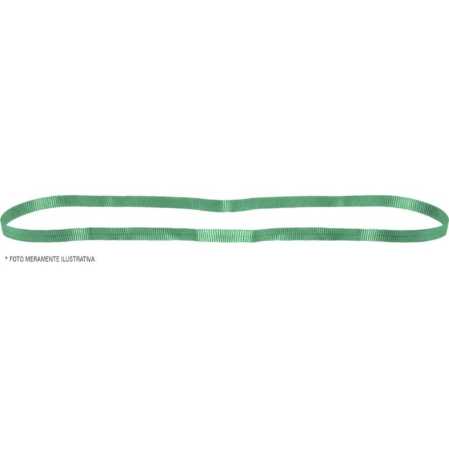 Cinta Plana sem fim (tipo anel) para Elevação de Cargas 7:1 5,0 M 2 tf Verde 8014502060 VONDER-268b9bab-8d2e-4790-a215-c25052b47631