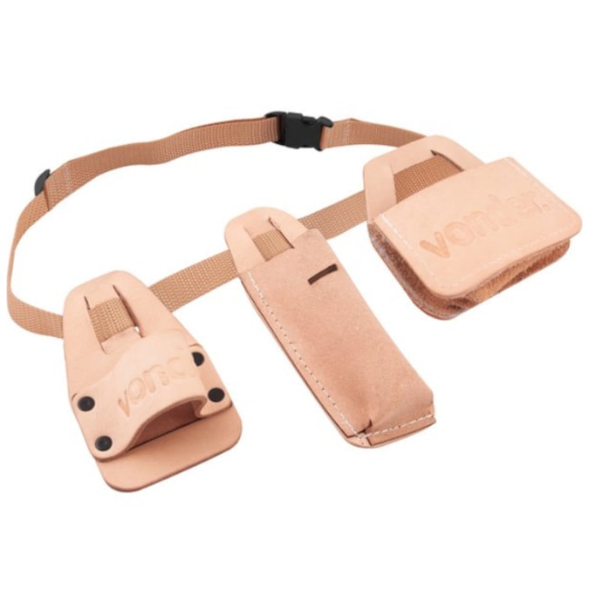 Cinto de Couro e Nylon para Ferramentas 3 Compartimentos 7019300000 VONDER-83716c1f-a2cf-4fe3-bcd3-ffd9fc9e7103