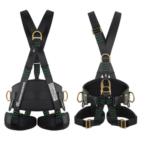 Cinto de Segurança Paraquedista Tam. 2 EVOLUTION 3i 010557510 CARBOGRAFITE-6c5e66bf-a6de-49d7-b4f5-89e146cdd7fe