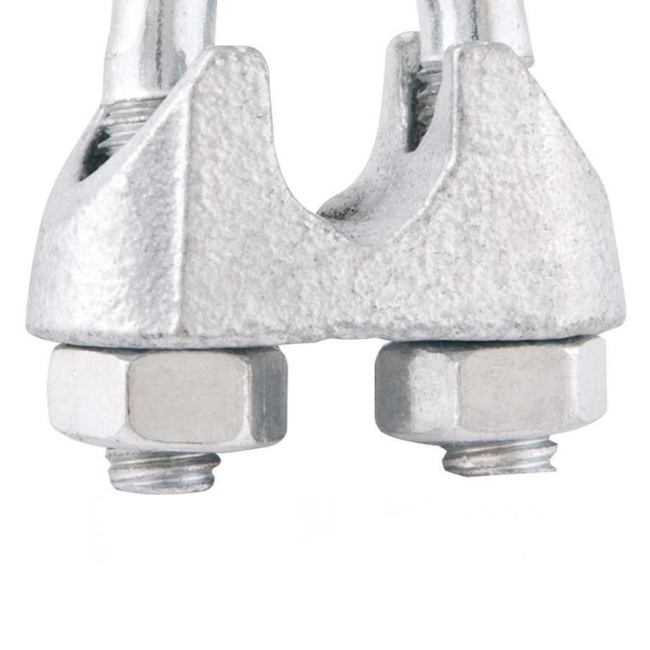 Clips para Cabo de Aço 1/2