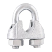 Clips para Cabo de Aço 1/4" 3560140000 VONDER Clips para Cabo de Aço 1/4" 3560140000 VONDER