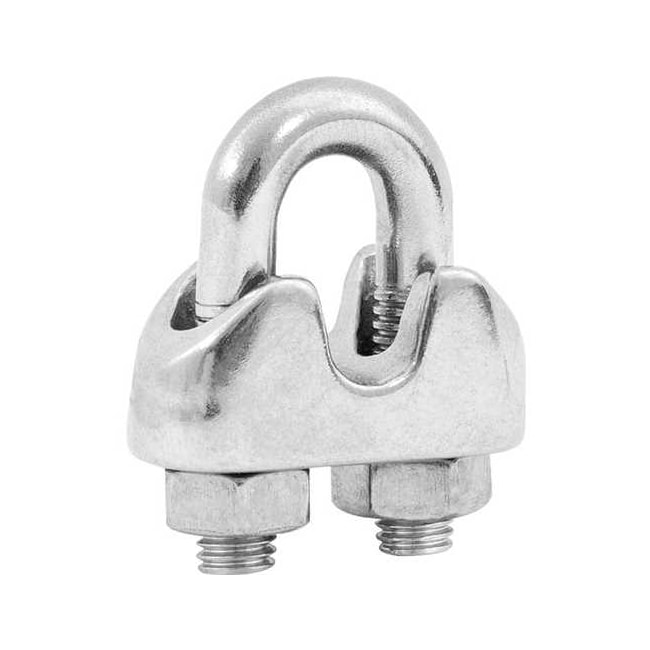Clips para Cabo de Aço 1/4