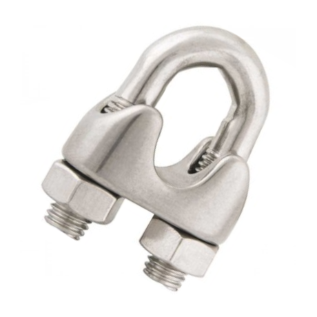 Clips para Cabo de Aço 5/16