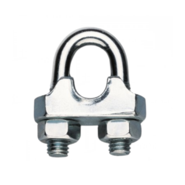 Clips para Cabo de Aço 8mm Ferro Galvanizado 8016FR ROBUR-8821096d-28d7-4b70-ba4d-9d0e0970d22f