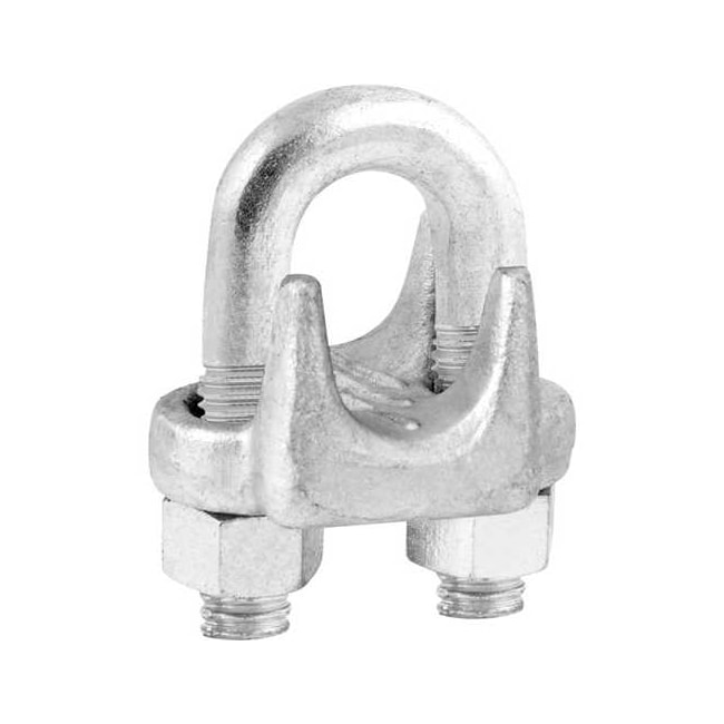 Clips para Cabo de Aço Industrial 1/8