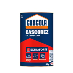 Cola Branca PVA 5kg CASCOLA CASCOREZ EXTRA LOCTITE