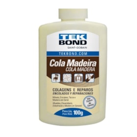 Cola de Madeira Colagens e Reparos 100GR 22911007000 TEKBOND