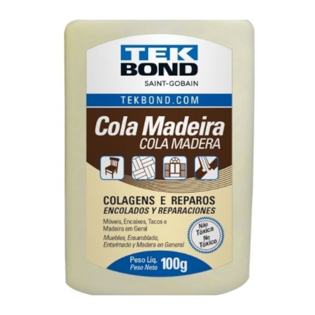 Cola de Madeira Colagens e Reparos 100GR 22911007000 TEKBOND-9578edc4-6c2e-43c7-ae4f-b6ac355adbbb