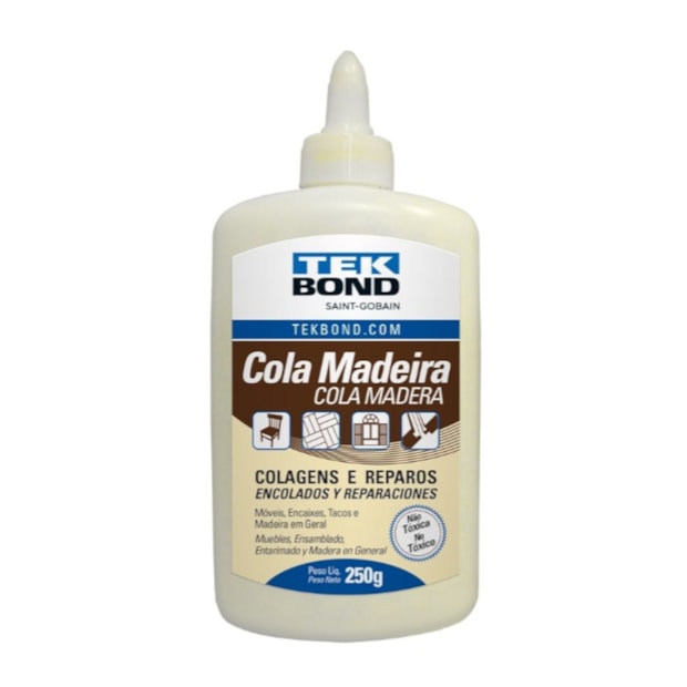 Cola de Madeira Colagens e Reparos 250GR 22911007100 TEKBOND-9fe5fbc3-3f20-42d7-9bad-45550161b3d4