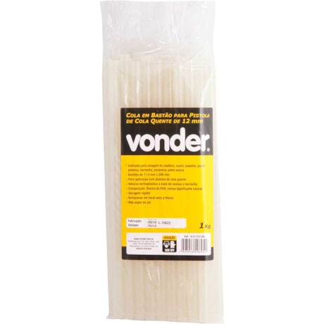 Cola em Bastão para Pistola 280mm com 36 Unidades 1601012280 VONDER-d5629211-ef96-437e-b01d-72f5d6f28d15