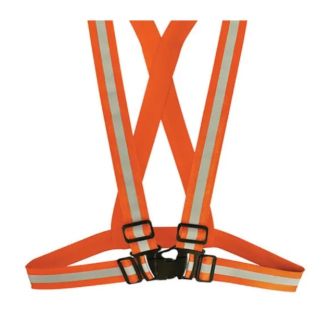 Colete Refletivo em X Laranja CG07 CARBOGRAFITE-21ff9622-7a5e-48bf-b00b-d791170006ab