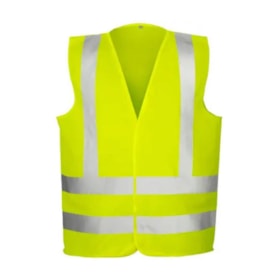 Colete Refletivo Verde com Velcro sem Bolso VIC71261 VICSA