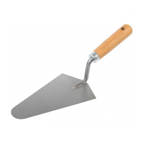 Colher Pedreiro Aço Reta 8