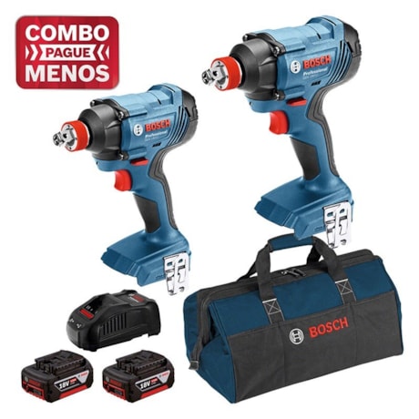 Combo 2 Chaves de Impacto à Bateria 18V GDX 180 LI BOSCH-6aa202fa-4014-4c4b-83af-4716e1164f87