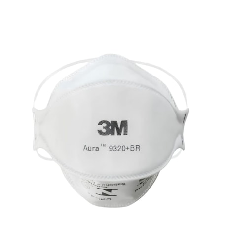 Combo Bota de PVC Cano Curto Branca N° 36 + Máscara Respiratória Descartável 3M-3bb75c29-400f-4777-a9cb-302ba0b421b4