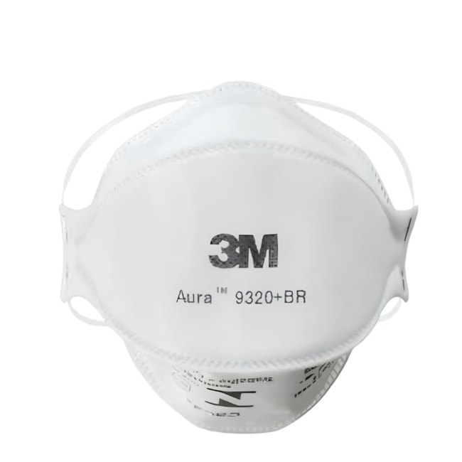 Combo Bota de PVC Cano Longo Branca N° 38 BRACOL + Máscara Respiratória Descartável 3M-48b7d169-1dff-4574-86f2-145bf562c9e7