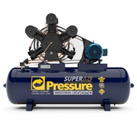 Combo Compressor de Ar 60 Pés 425 Litros + Kit para Compressor PRESSURE