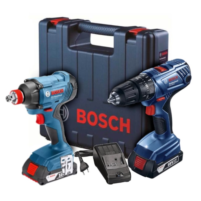 Combo de Furadeira + Chave de Impacto 18V com 2 Baterias 1.5Ah Carregador Bivolt e Maleta 06019G52E2 BOSCH-27a93c36-0934-4fa8-b8b4-4853a7129402