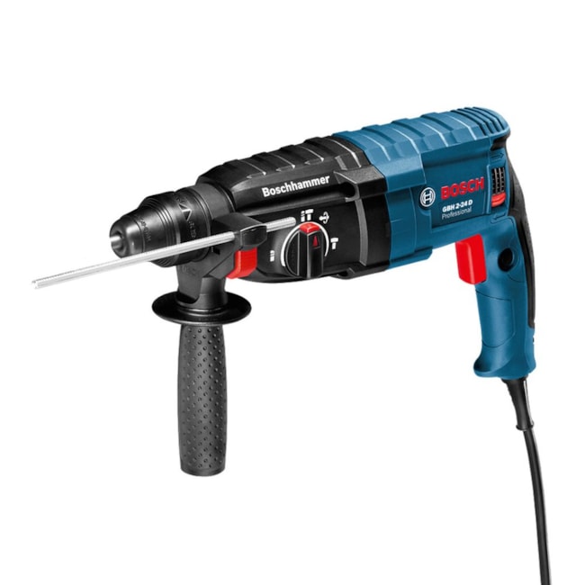 Combo de Martelo Perfurador Rompedor 820W GBH 2-24 D + Esmerilhadeira Angular 850W GWS 850 BOSCH-b77cea9d-4c3d-4549-bf42-68f7ffed7aec
