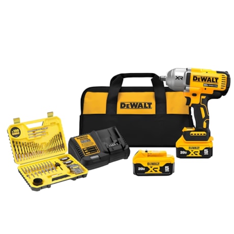 Combo DEWALT Chave de Impacto 1/2