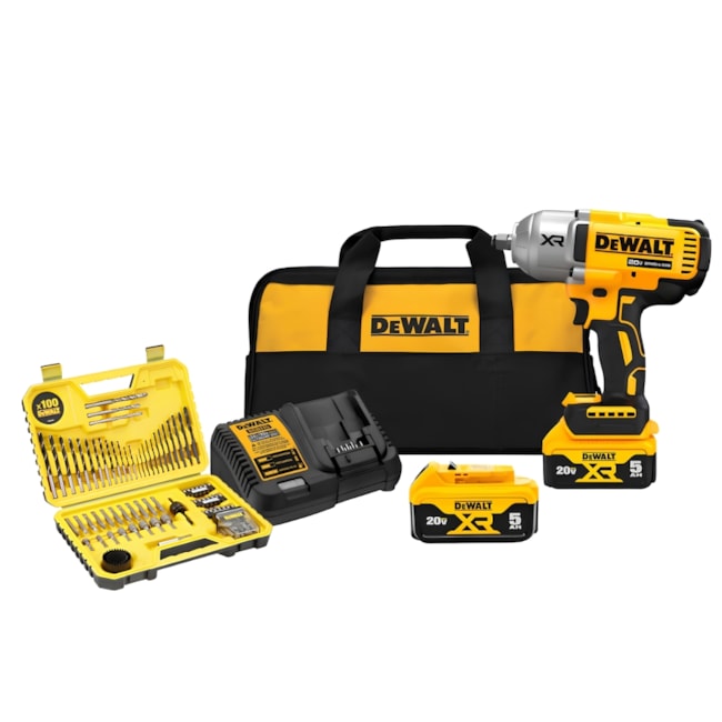 Combo DEWALT Chave de Impacto 1/2
