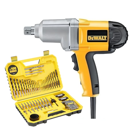 Combo DEWALT Chave de Impacto 3/4