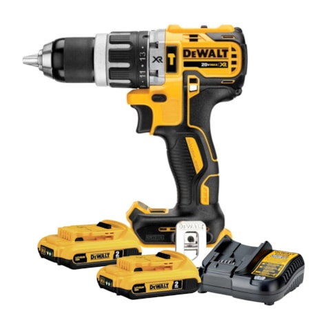 Combo Dewalt Força Total Brushless Furadeira Parafusadeira de Impacto 1/2