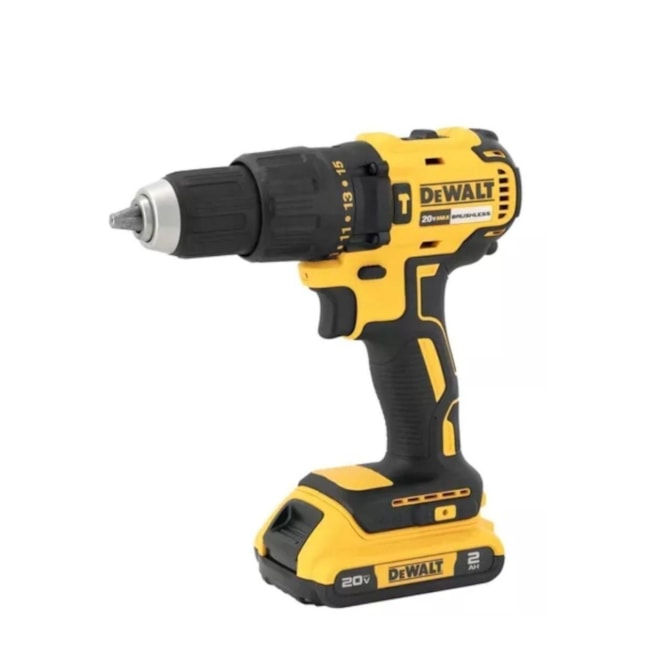 Combo DEWALT Furadeira Parafusadeira de Impacto 1/2