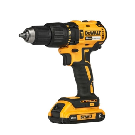 Combo DEWALT Furadeira Parafusadeira de Impacto 1/2