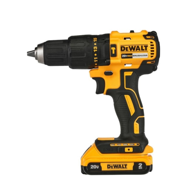 Combo DEWALT Furadeira Parafusadeira de Impacto 1/2