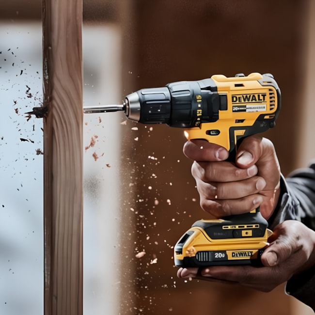 Combo DEWALT Oficina Pronta 20V Furadeira Parafusadeira 1/2