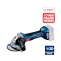 Combo Esmerilhadeira Angular 5" GWS 180-LI + Chave de Impacto 1/2" GDX 18V-200 + Bolsa + 2 Baterias 18V e Carregador 4.0AH BOSCH